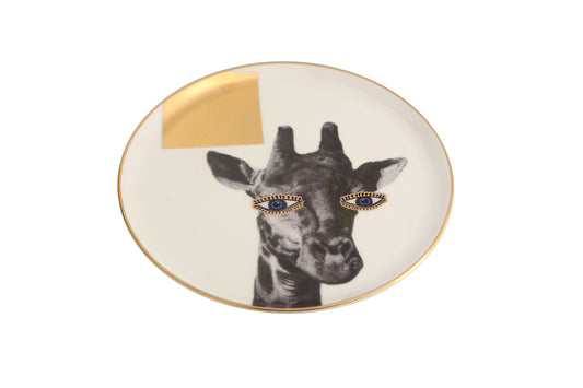 Wild Life Flat Plate - Giraffe