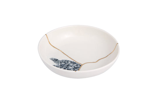 Kintsugi-Inspired Spirits Bowl - Turtle