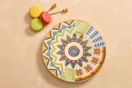 Ruanda Flat Plate - Kaleidoscope