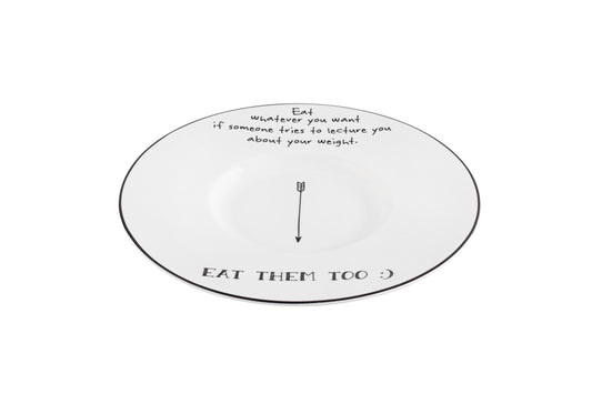 Be Happy Gourmet Plate - Eat Them Too