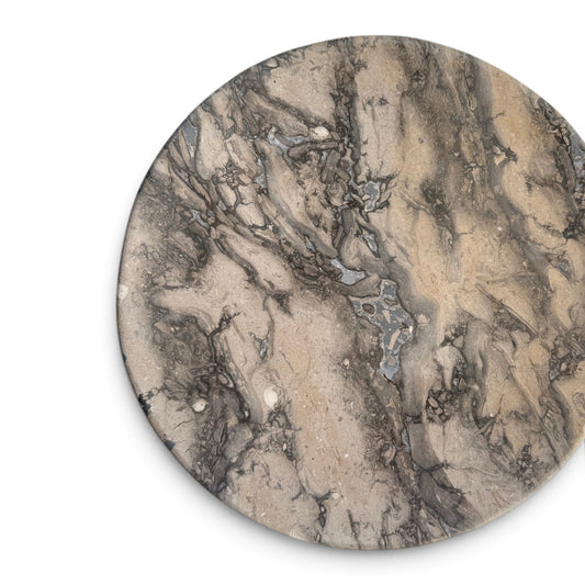Grey Marble Accent Plate