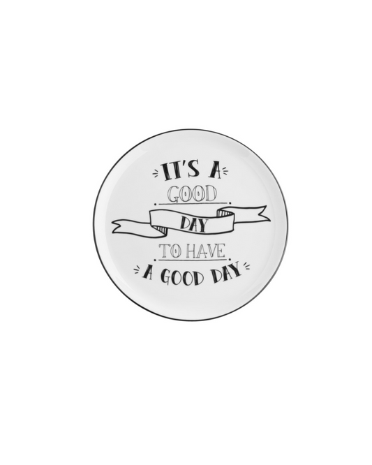 Be Happy Flat Plate - Good Day