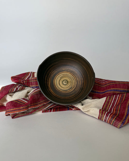 Artisan Swirl Serving Bowl