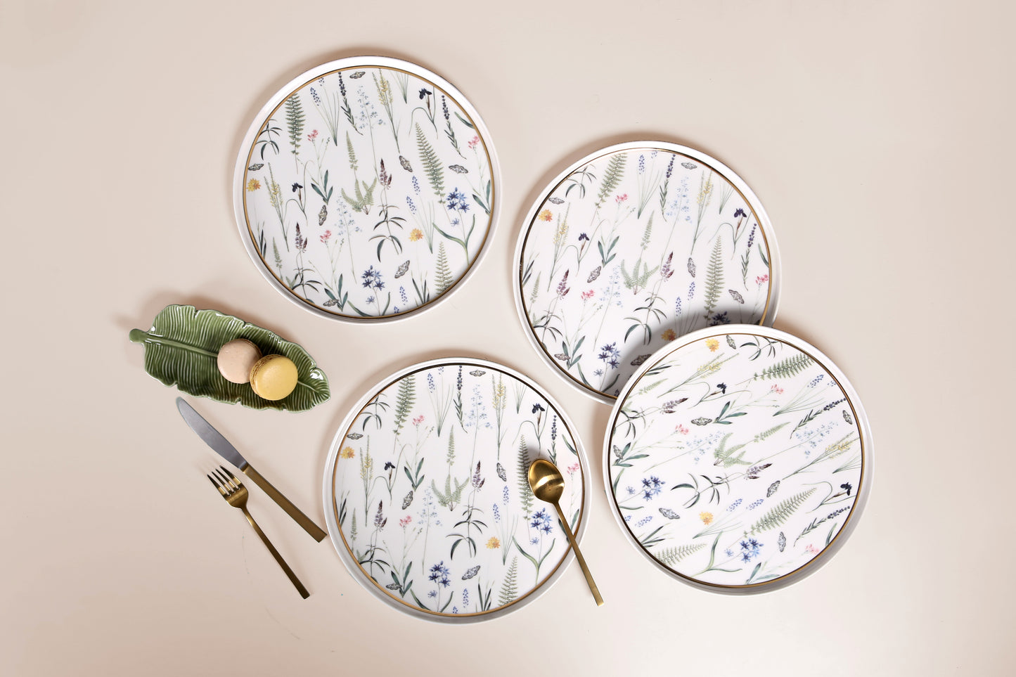 Botanical Dinner Plate - Wildflower Meadow