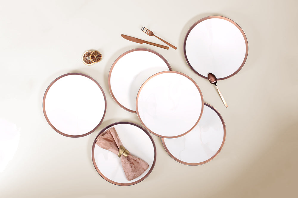 Copper Line Large Flat Plate