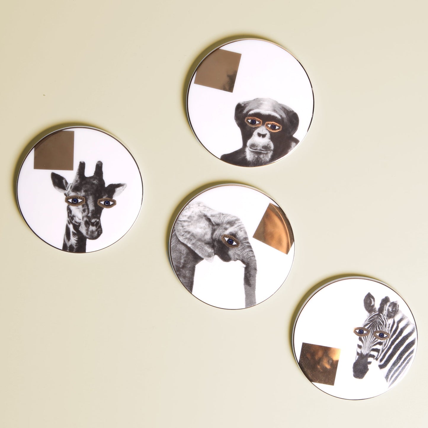 Wild Life Coasters - Set of 4