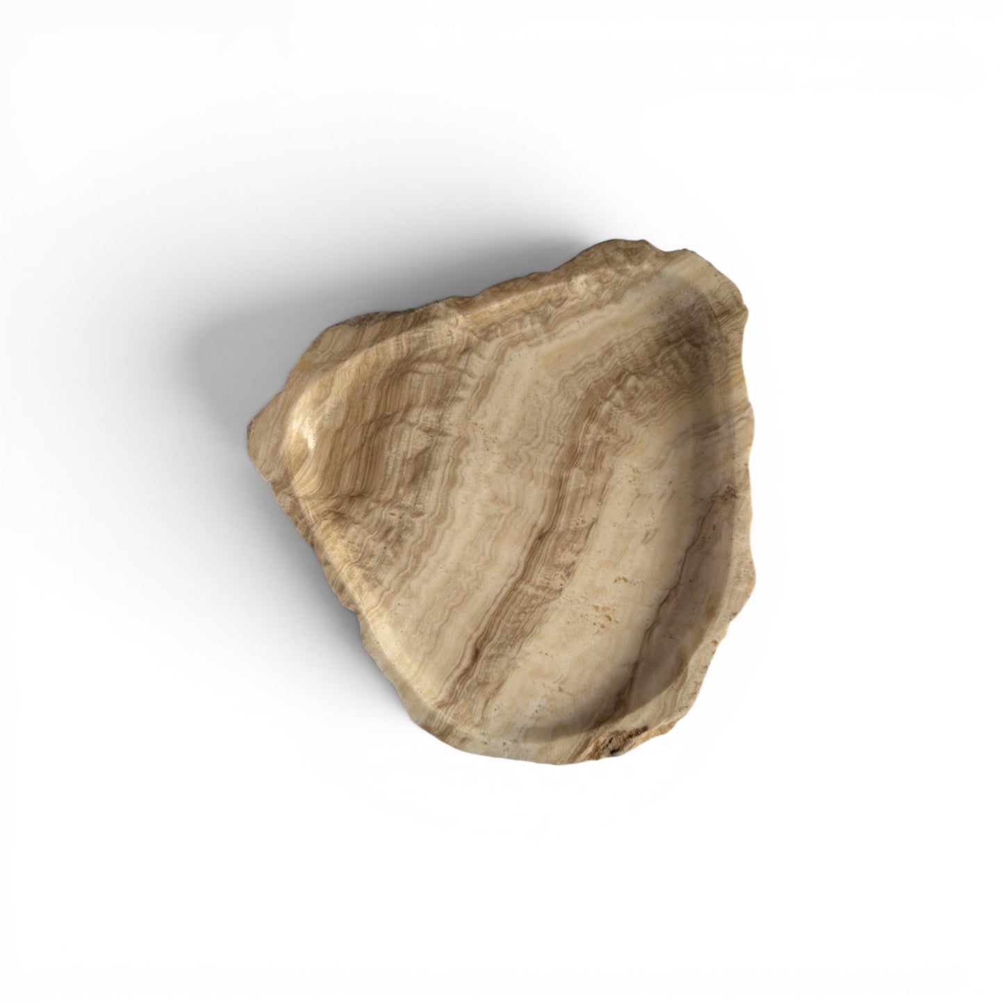Natural Onyx Sculptural Tray