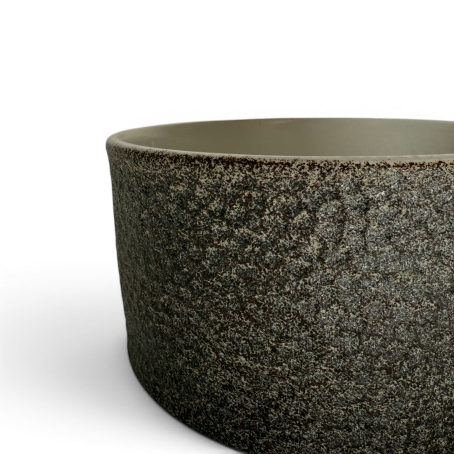 Textured Stoneware Pot