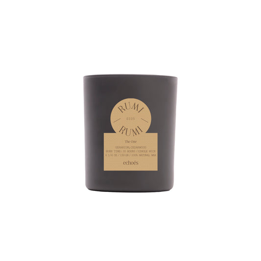 Rumi - Small Size Natural Candle