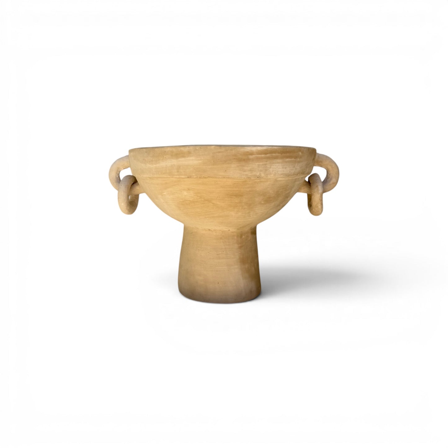 Antica Terracotta Pedestal Bowl