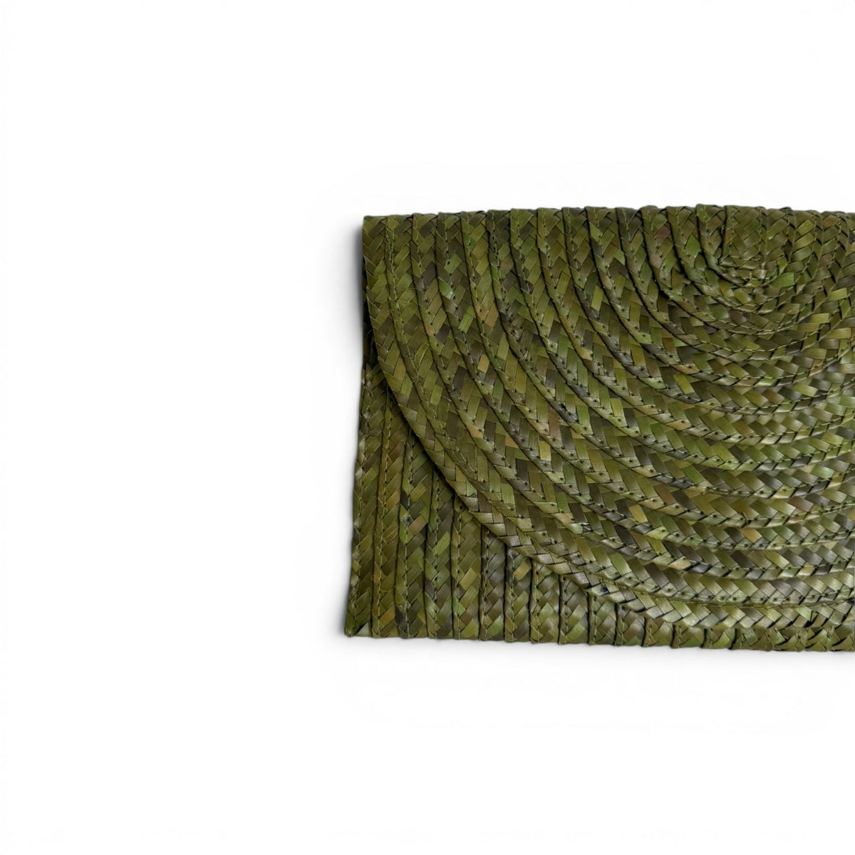 Sophia Palm Clutch - Green