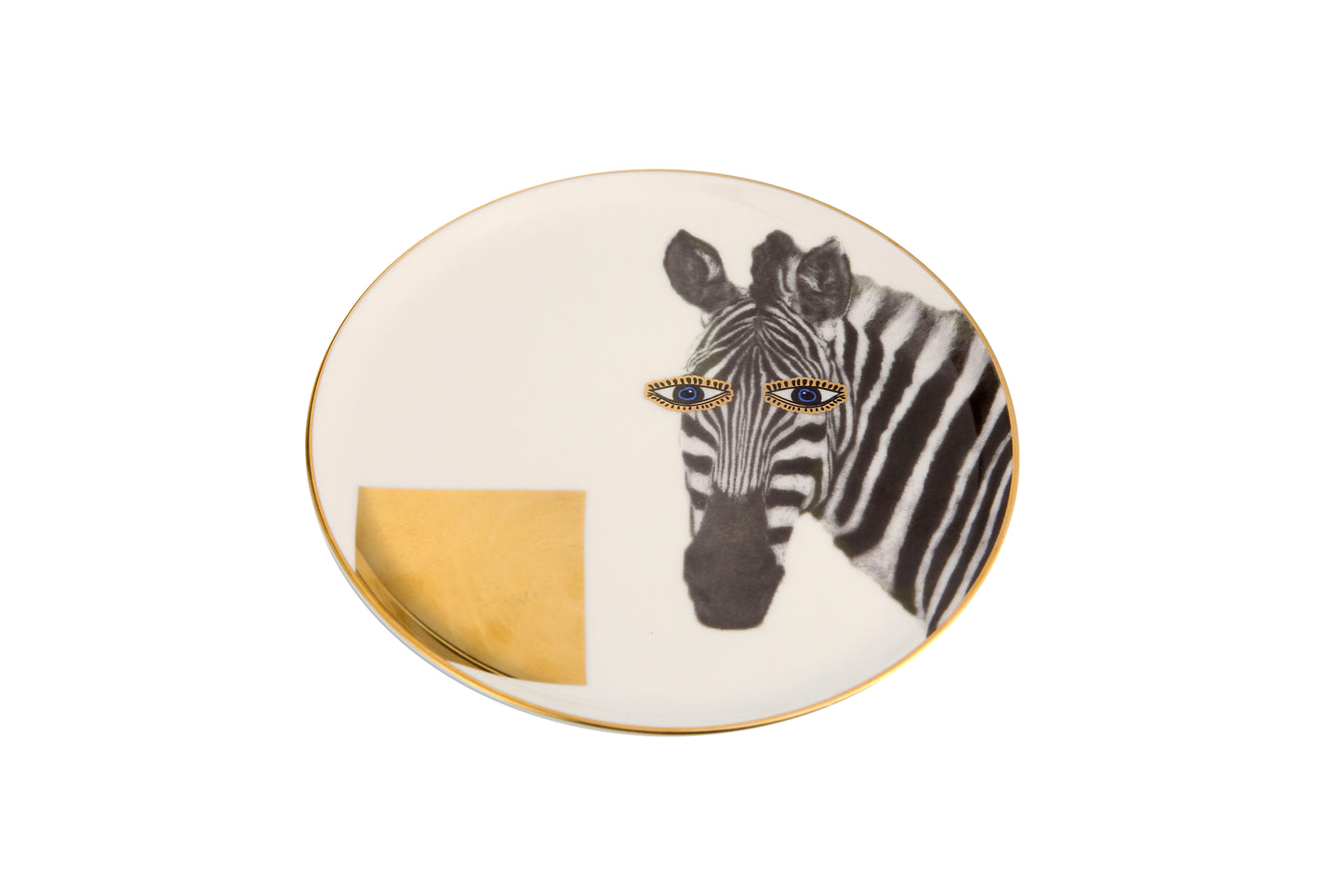 Wild Life Flat Plate - Zebra