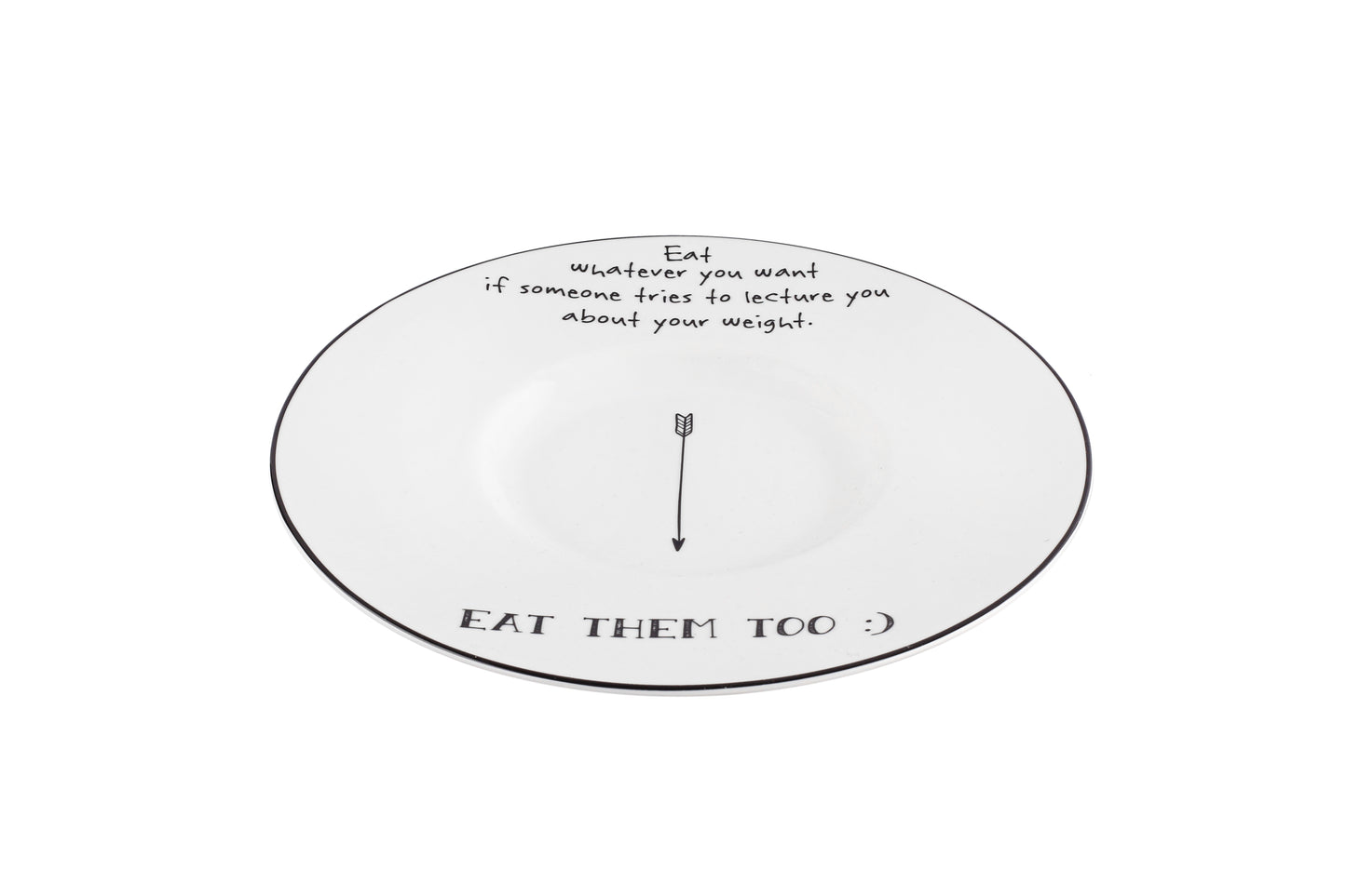 Be Happy Gourmet Plate - Eat Them Too