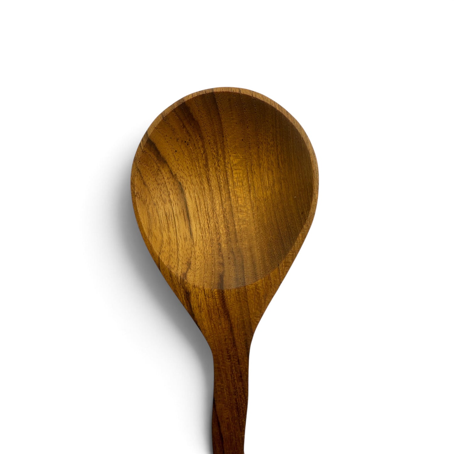 Wavy Teak Serving Spoon