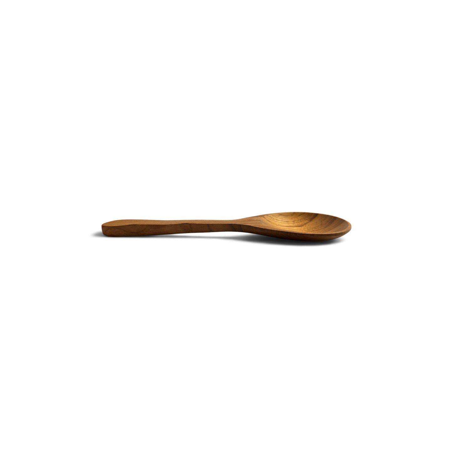 Wavy Teak Serving Spoon