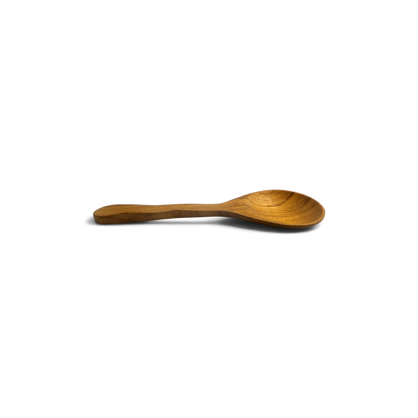 Wavy Teak Serving Spoon