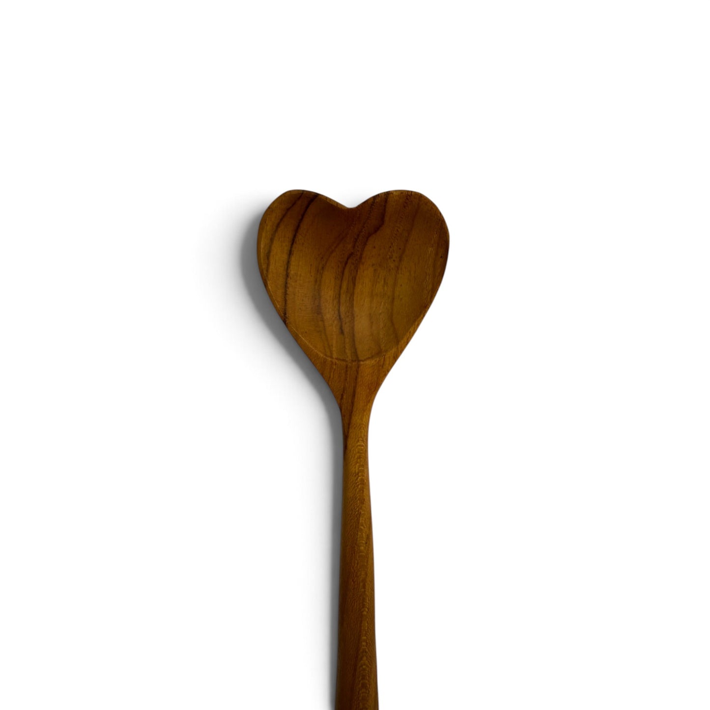 Contoured Heart Teak Spoon (Set of 2)
