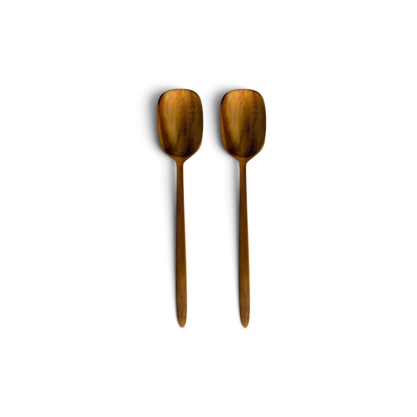 Rectangular Teak Spoon (Set of 2)