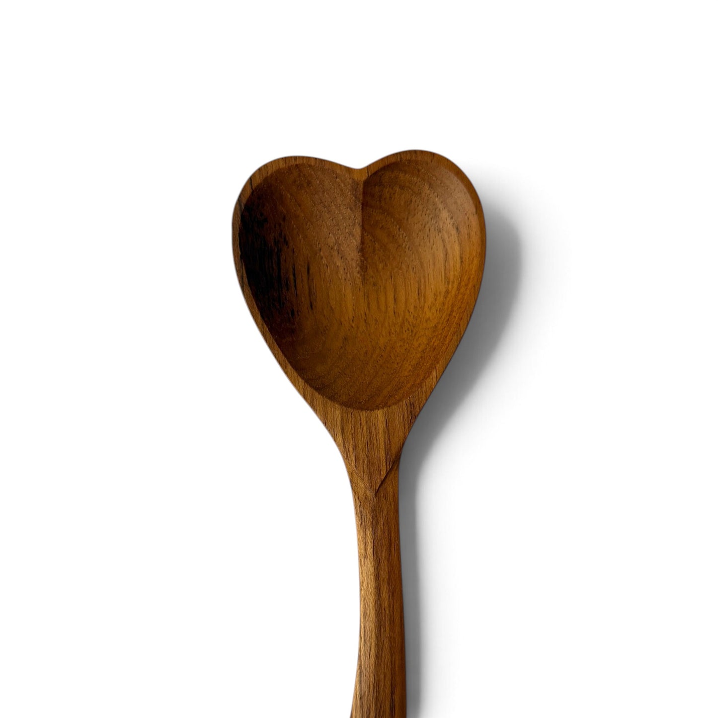 Curved Heart Teak Spoon (Set of 2)