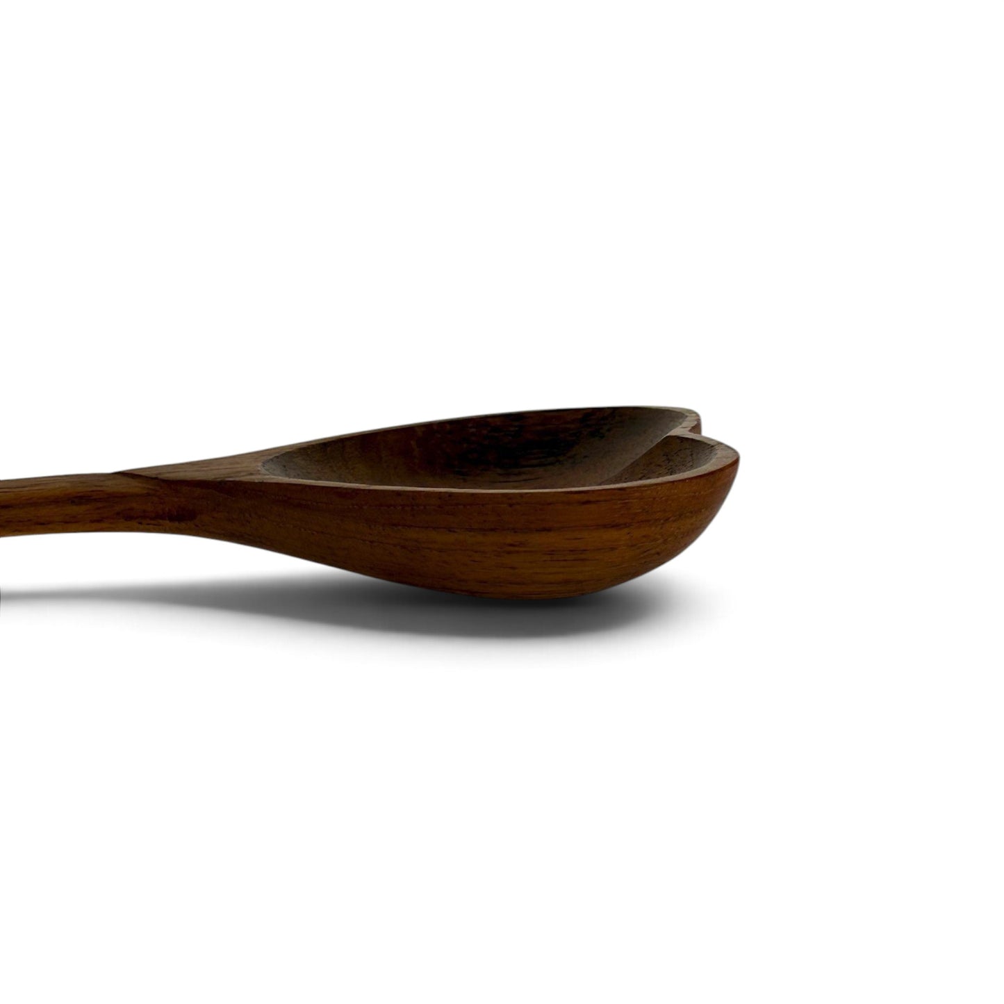 Curved Heart Teak Spoon (Set of 2)