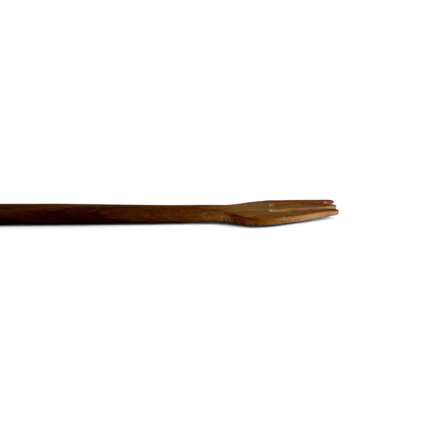 Wavy Teak Appetizer Fork (Set of 2)