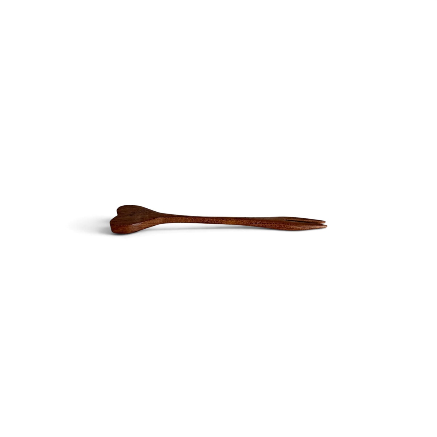 Heart Teak Cocktail Fork (Set of 2)
