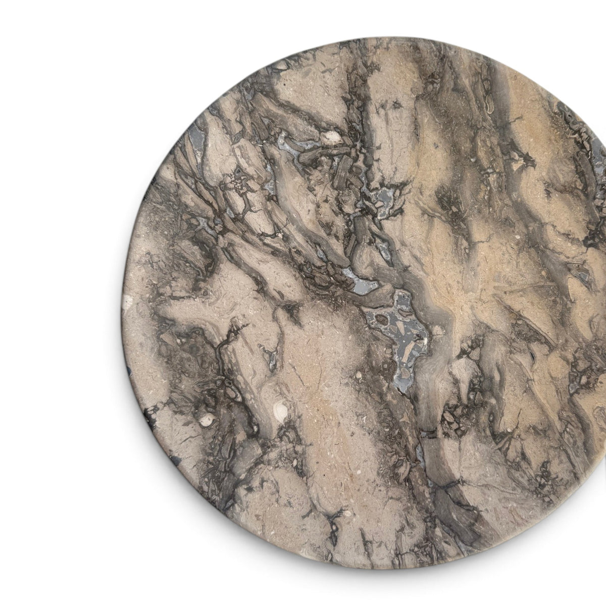 Grey Marble Accent Plate