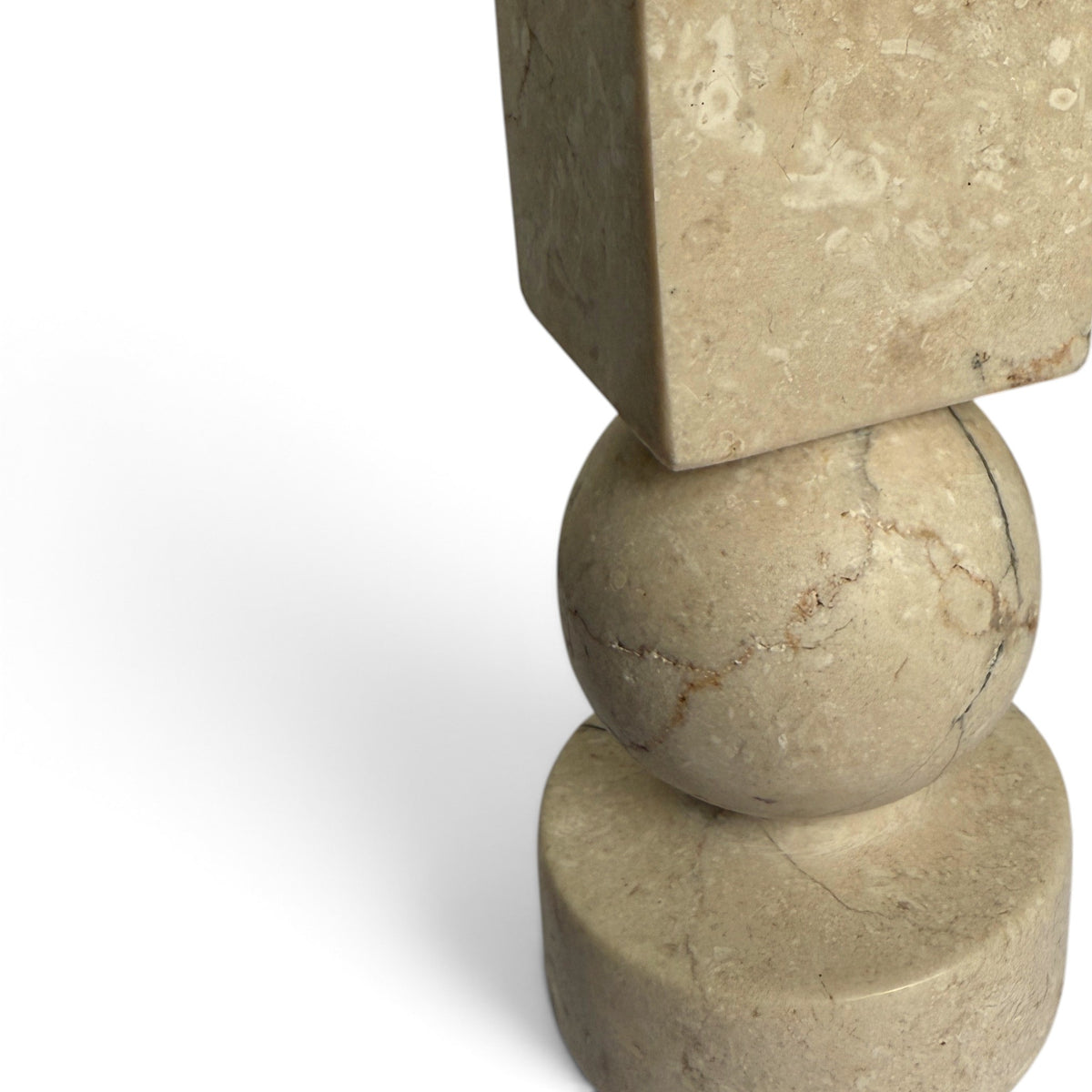 Pillar Marble Candle Holder