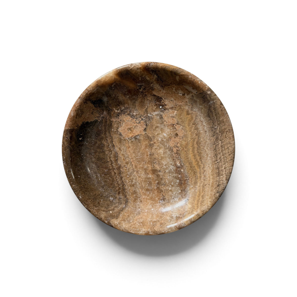 Obsidian Onyx Centerpiece Bowl