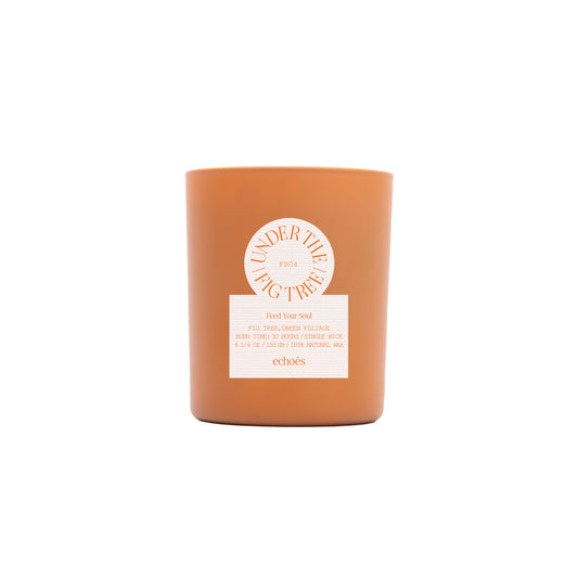 Under the Fig Tree - Small Size Natural Candle