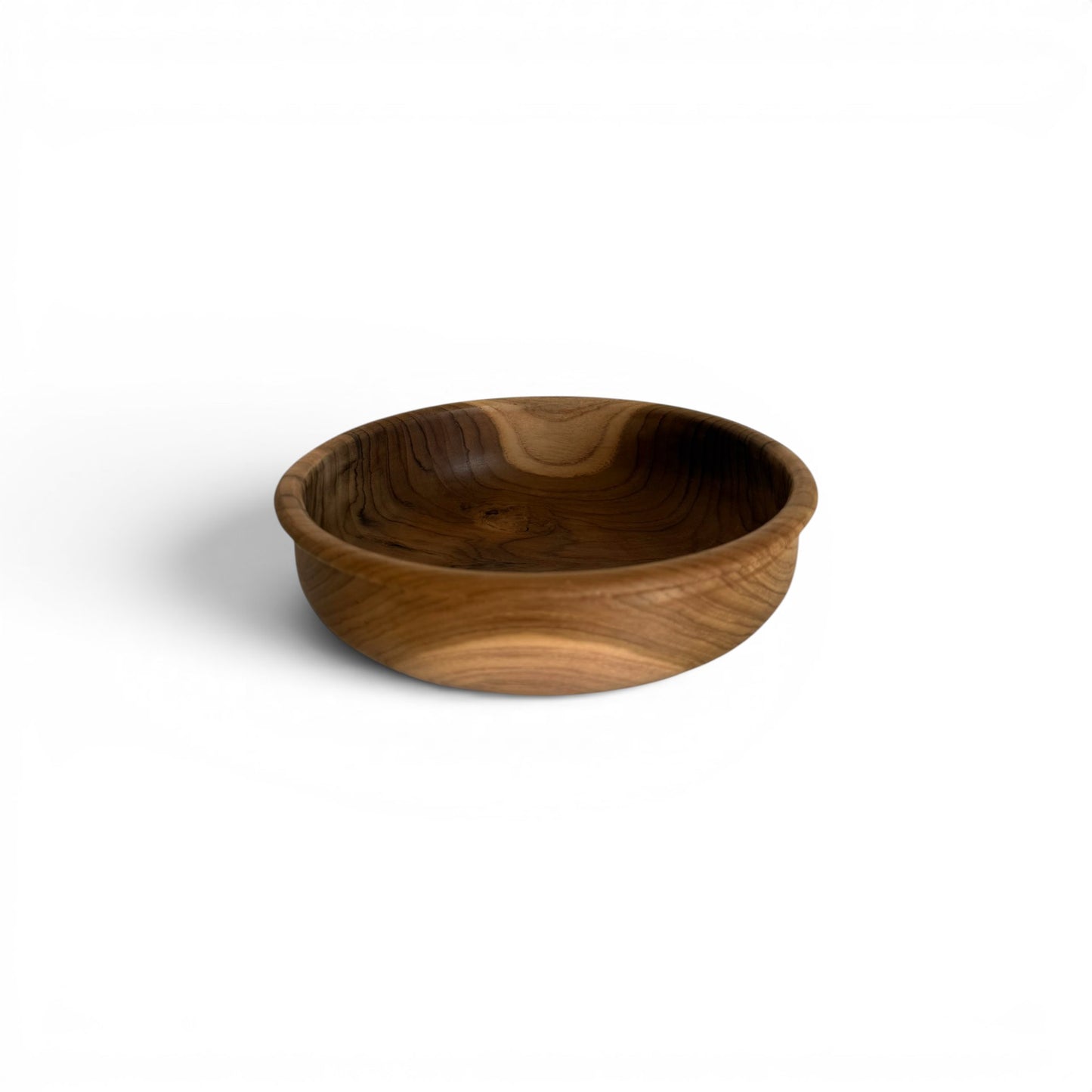 Sunkissed Teak Serving Bowl