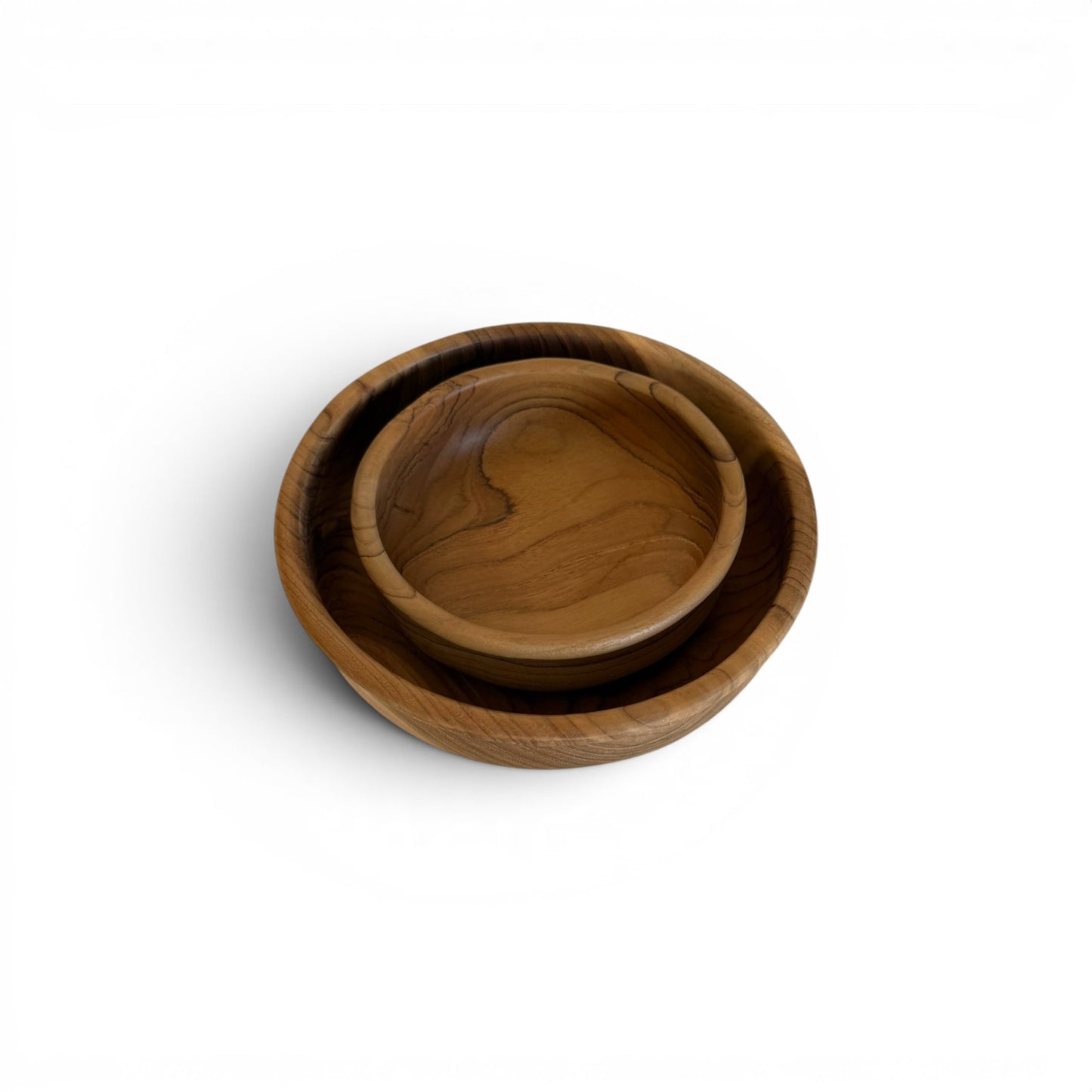Sunkissed Teak Serving Bowl