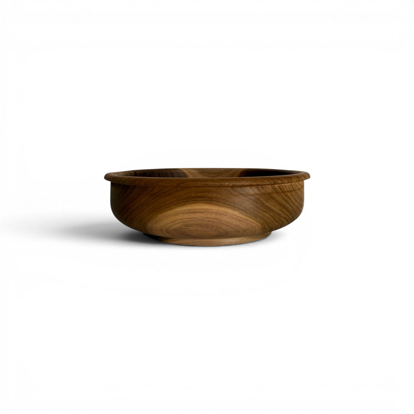 Sunkissed Teak Serving Bowl