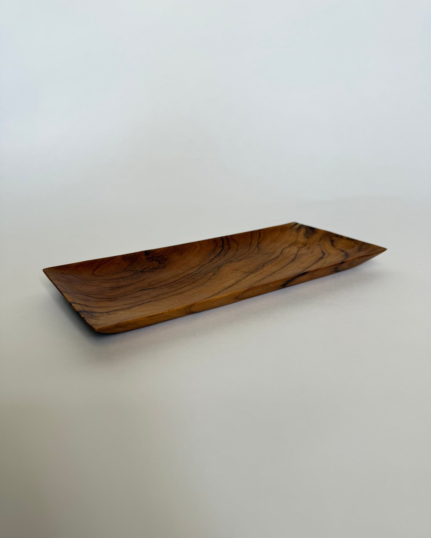 Artisan Rectangular Teak Plate