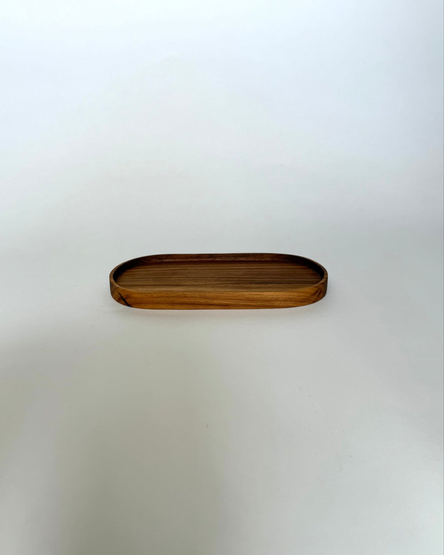 Artisan Oval Teak Plate - Medium
