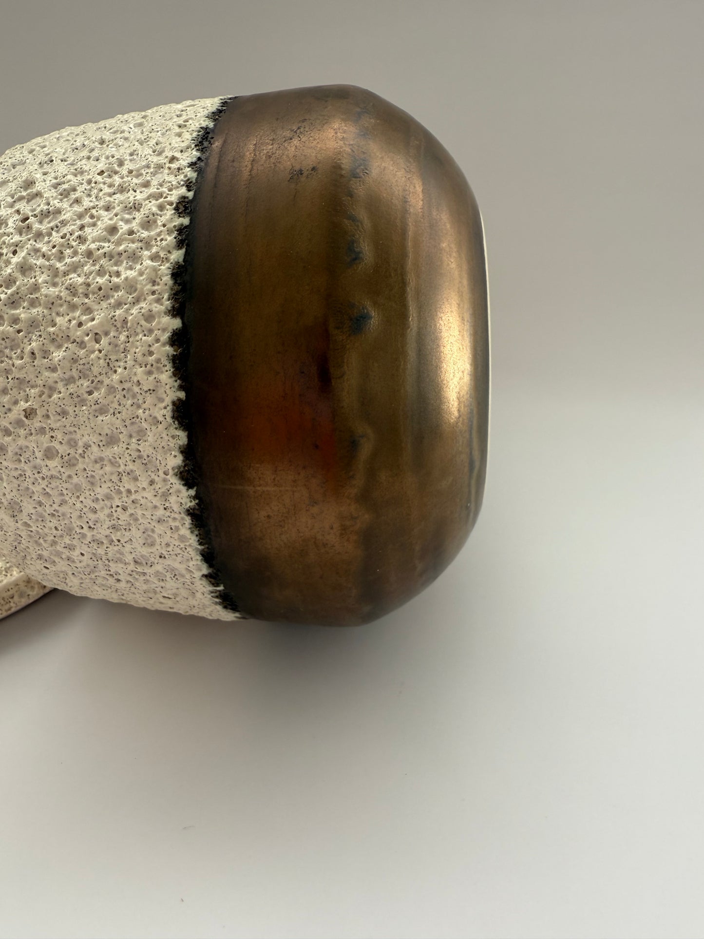 Artisan Lava Jar with Lid