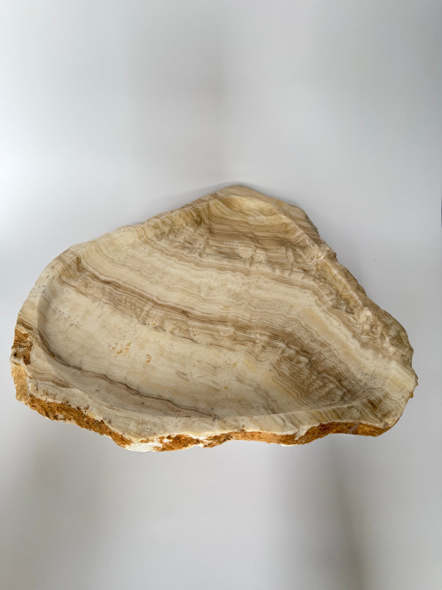 Natural Onyx Sculptural Tray