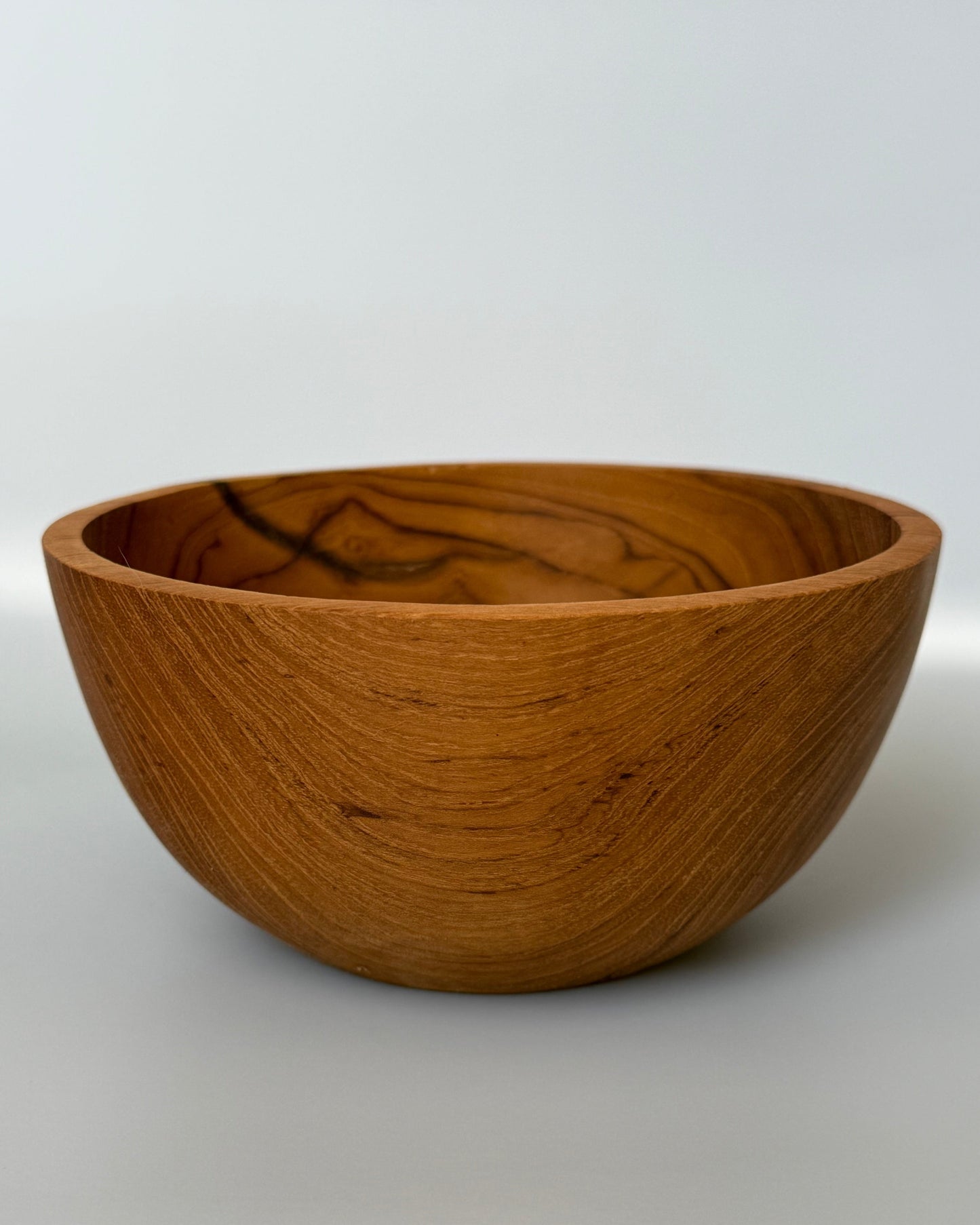 Artisan Teak Wood Bowl