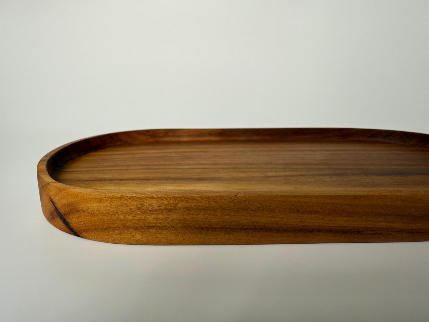 Artisan Oval Teak Plate - Medium