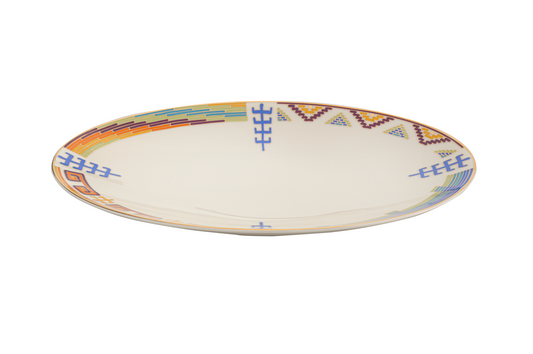 Ruanda Oval Plate - Vibrant Platter