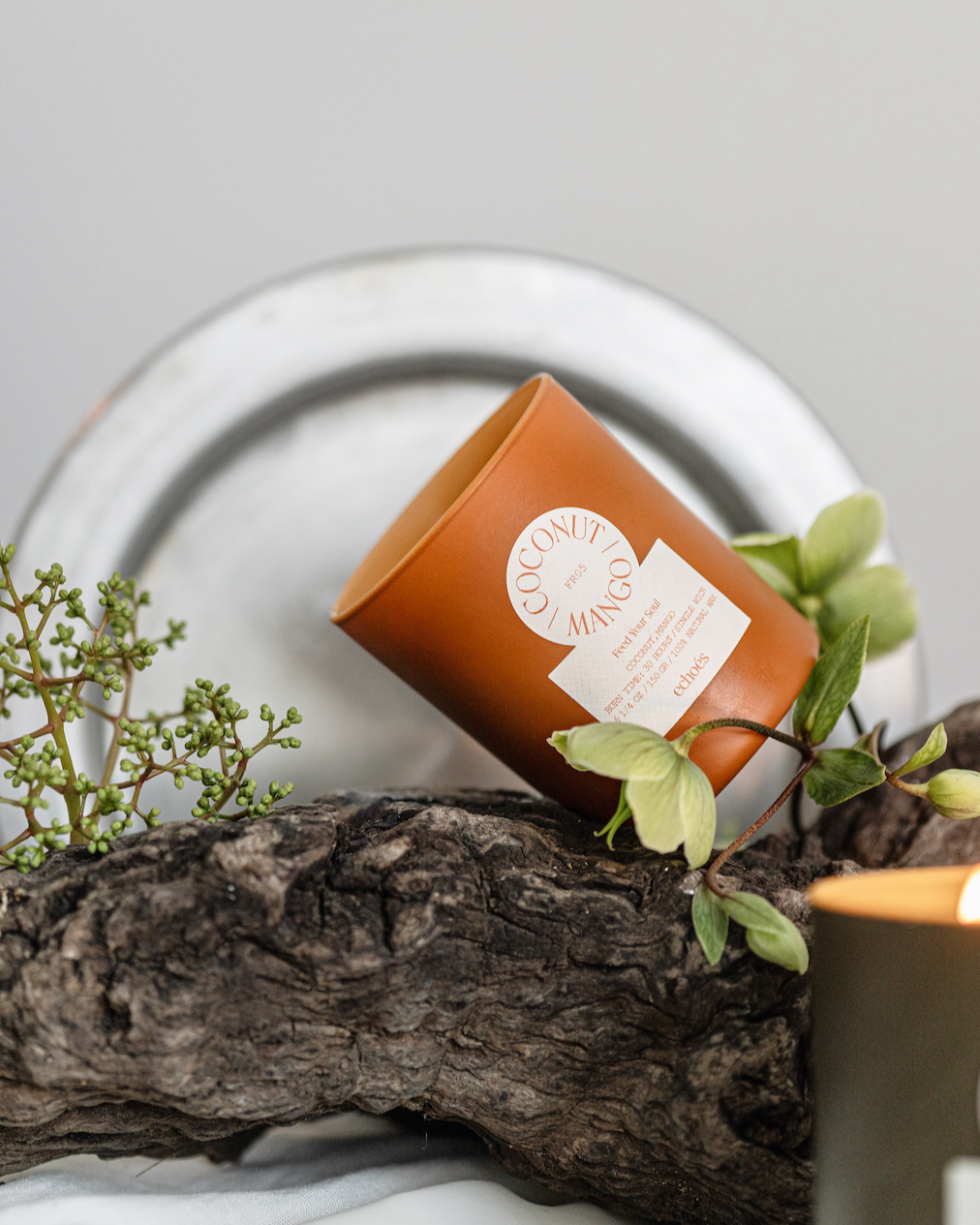 Coconut & Mango - Small Size Natural Candle