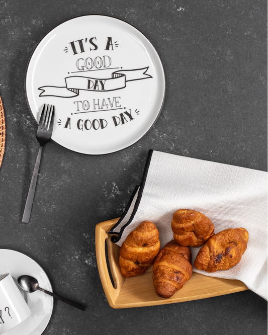 Be Happy Flat Plate - Good Day