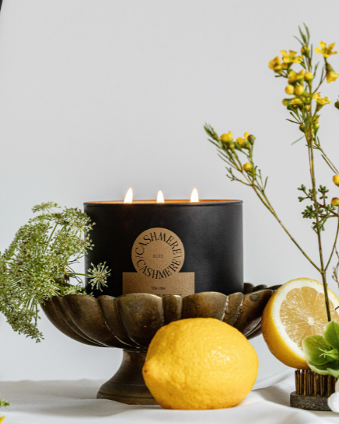 Cashmere - Large Size Natural Candle