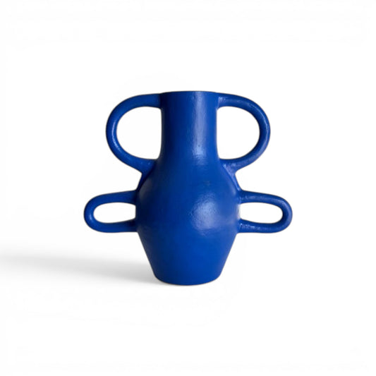 Azura Terracotta Vessel - Cobalt