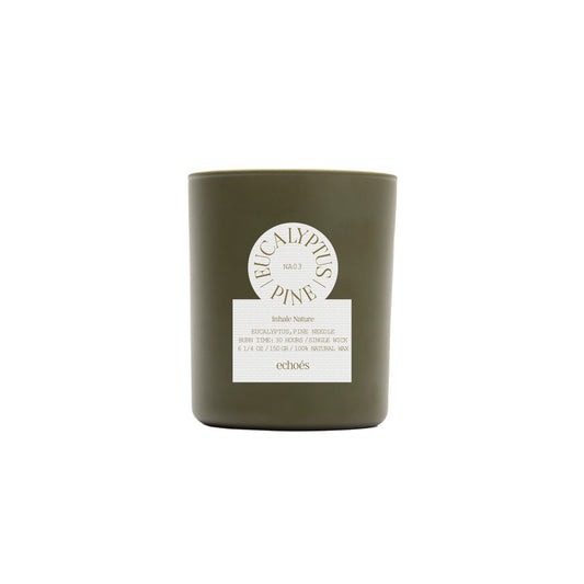 Eucalyptus & Pine - Small Size Natural Candle