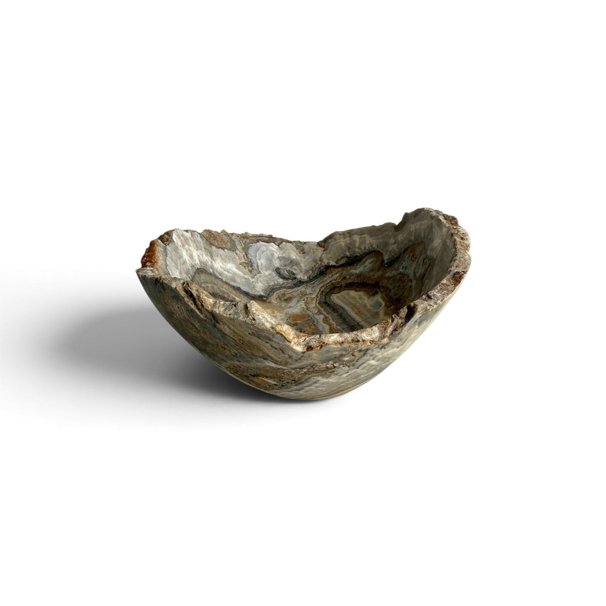 Crested Onyx Bowl