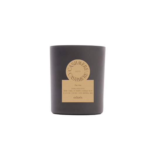 Cashmere - Small Size Natural Candle