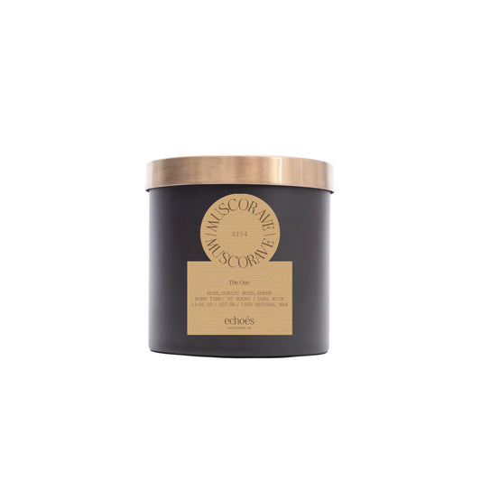 Muscorave - Medium Size Natural Candle