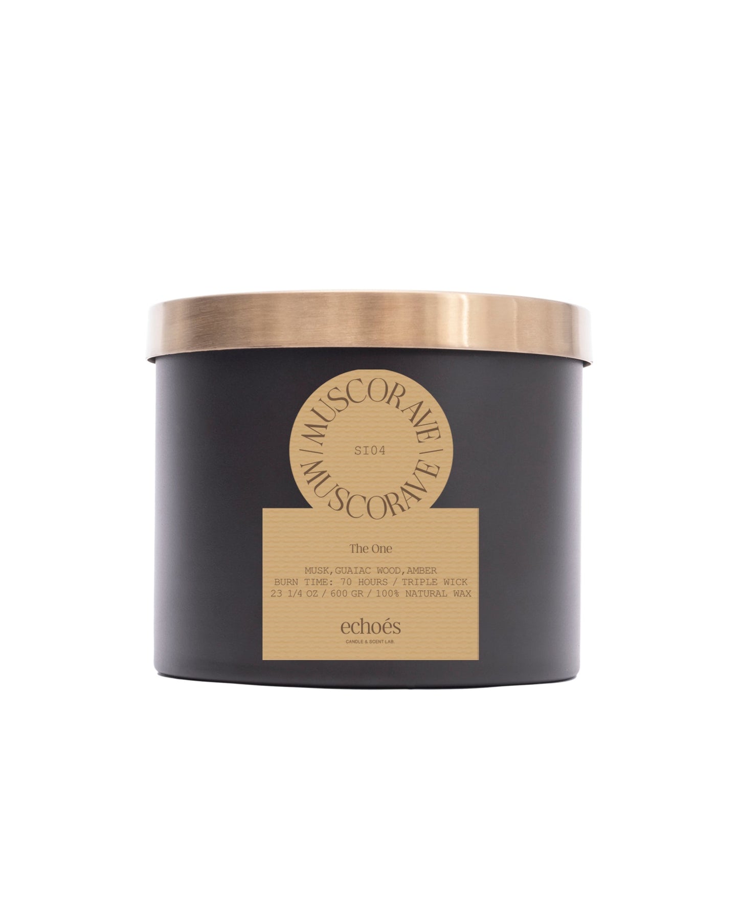 Muscorave - Large Size Natural Candle