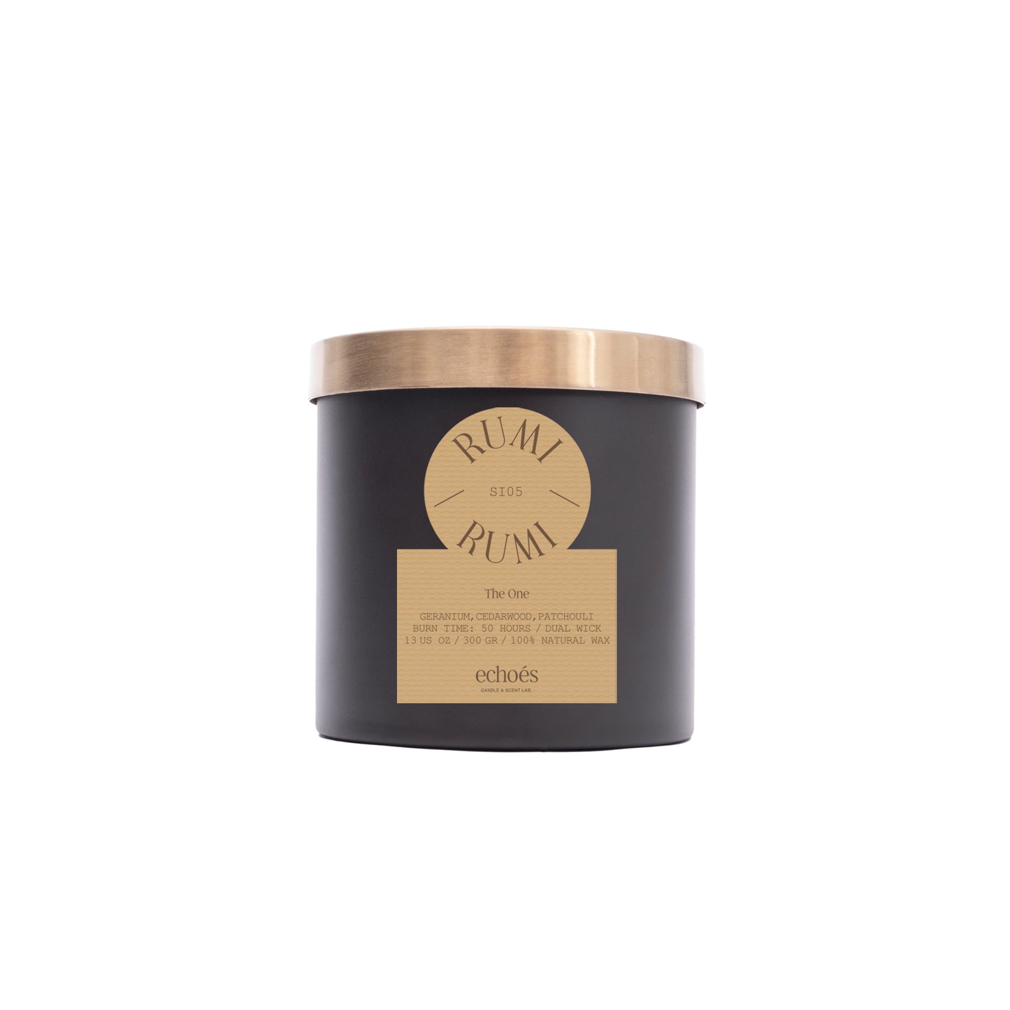 Rumi - Medium Size Natural Candle